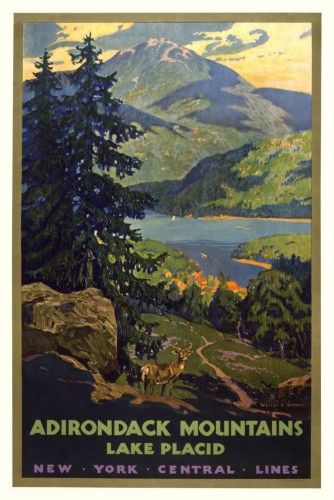 The Adirondack Mountains by New York Central Lines, c1925