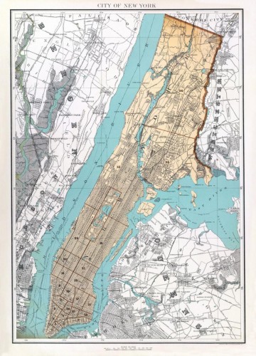 City of New York, c1895
