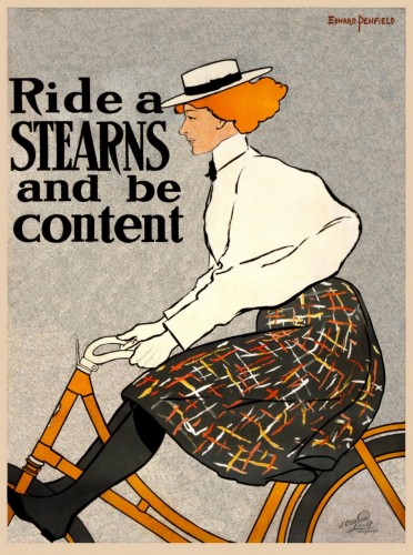 Ride a Stearns and Be Content, c1896