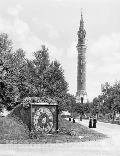 Detroit, Michigan, Entrance to Water Works Park, c1902