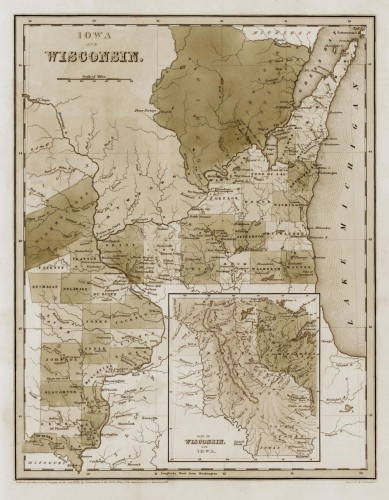 Iowa and Wisconsin, c1841