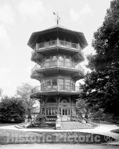 Baltimore, Maryland, The Observatory in Patterson Park, c1903