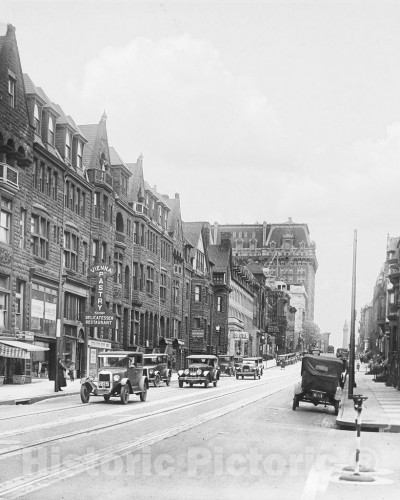 Baltimore, Maryland, North Charles Street, c1925