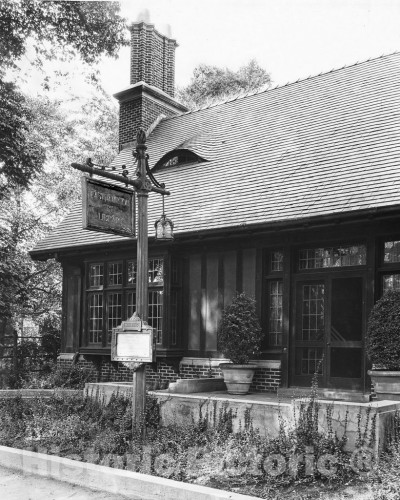 Long Island, New York, East Hampton Free Library, c1915