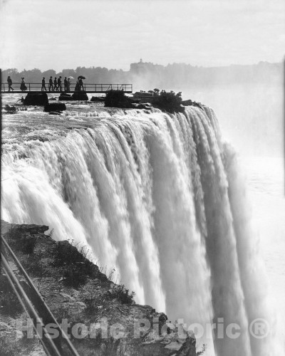 Niagara Falls, New York, Terrapin Point, c1895