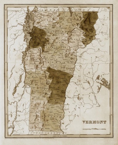 The State of Vermont, c1841