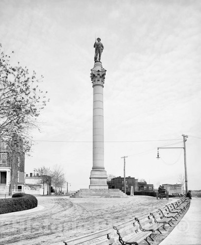 Richmond, Virginia, Confederate Soldiers and Sailors Monument, c1905