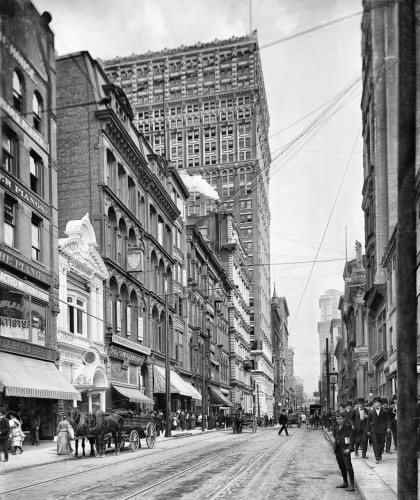 Commerce on Fifth Avenue, c1904