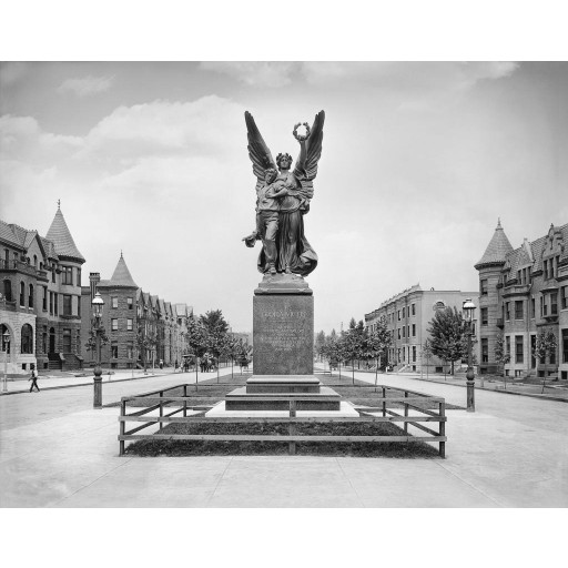 Spirit of the Confederacy Monument, Bolton Hill, c1903