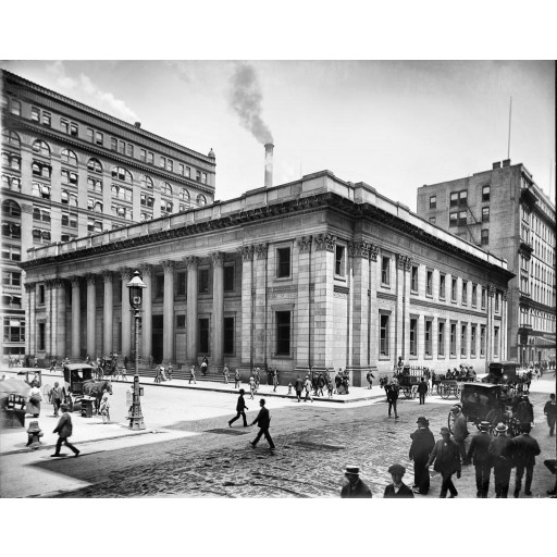 The Savings Bank at Quincy & LaSalle Streets, c1915