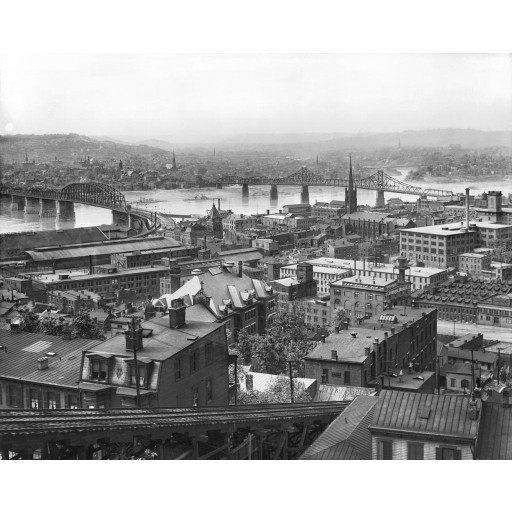 View from Mt. Adams, c1909