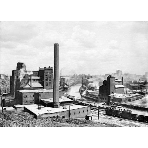 Industry Along the River, c1907