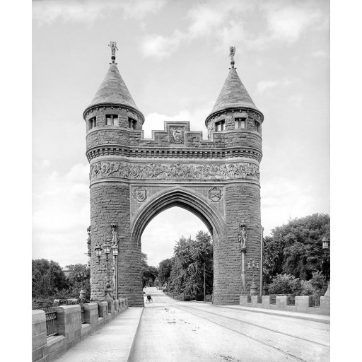 The Soldiers and Sailors Memorial Arch, Hartford, c1904