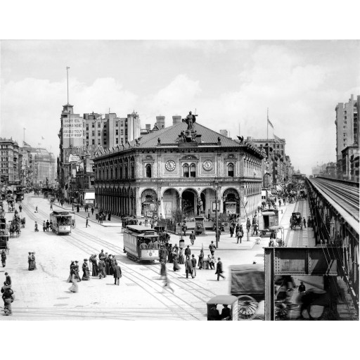 The New York Herald Building, Herald Square, c1903