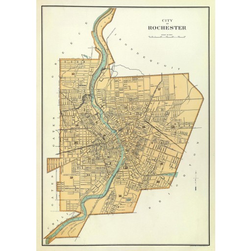 The City of Rochester, c1895