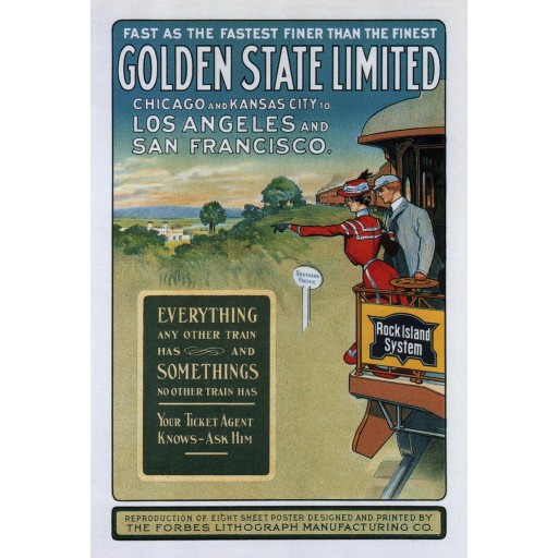 The Golden State Limited, c1902