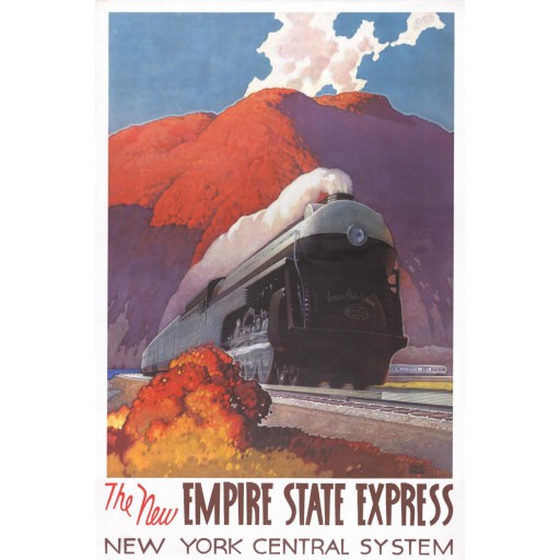 The New Empire State Express - New York Central System, c1941