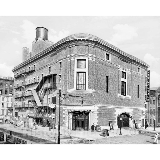Brooklyn, New York, The New Montauk Theatre, c1906