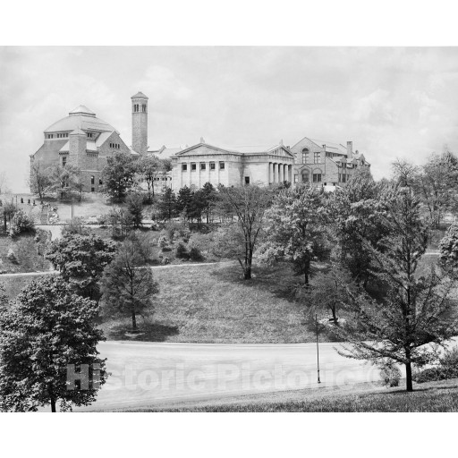 Cincinnati, Ohio, The Art Museum in Eden Park, c1903