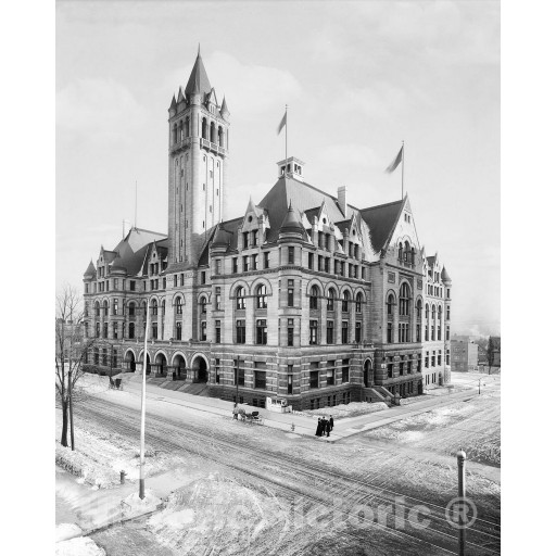 Milwaukee, Wisconsin, The Old Post Office, c1901