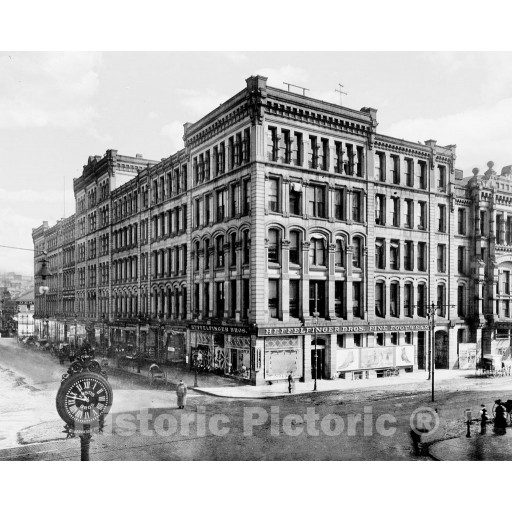 Minneapolis, Minnesota, The Syndicate Block Building, c1890