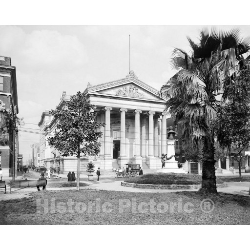 New Orleans, Louisiana, Gallier Hall, c1910