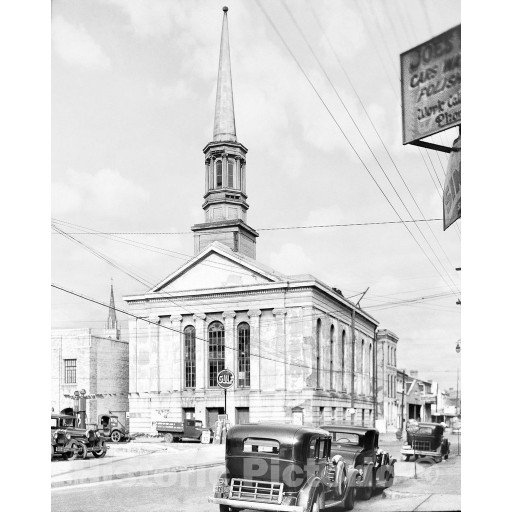 New Orleans, Louisiana, Central Congregational Church, c1935