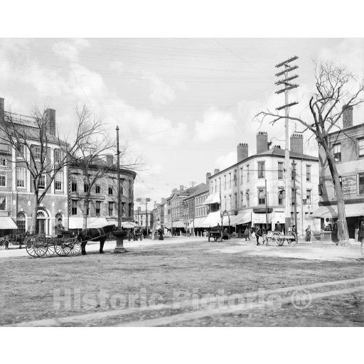 New Hampshire, Market Square, Portsmouth, c1902