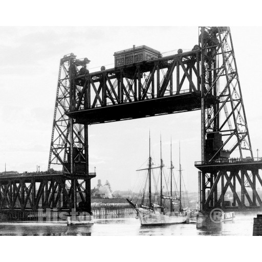 Portland, Oregon, The Steel Bridge, c1920