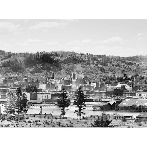 Portland, Oregon, View of Portland, c1898