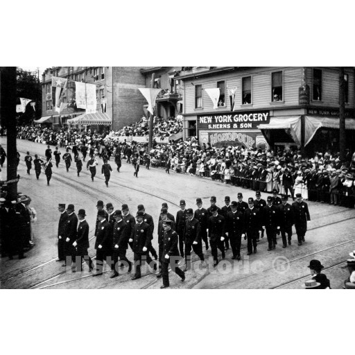 Portland, Oregon, The Elks Parade, c1912