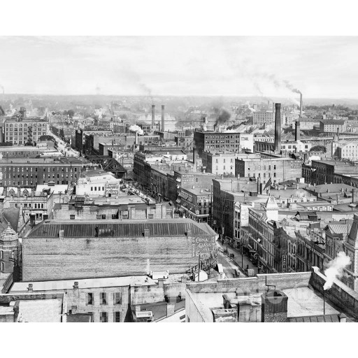Rochester, New York, Rochester from Above, c1904
