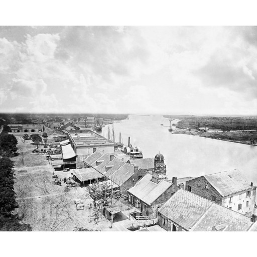 Savannah, Georgia, View of Savannah, c1865