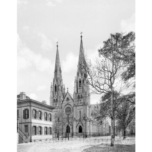 Savannah, Georgia, St. John's Cathedral, c1900