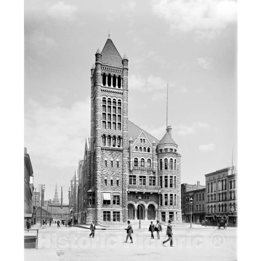 Syracuse, New York, Syracuse City Hall, c1904