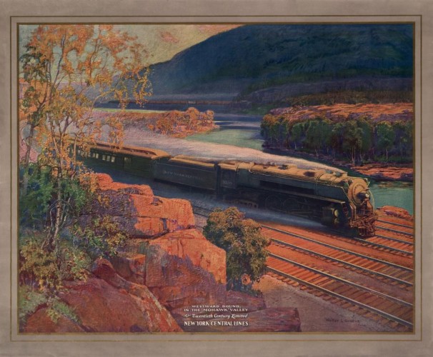 Westward Bound in the Mohawk Valley by New York Central Lines, c1925