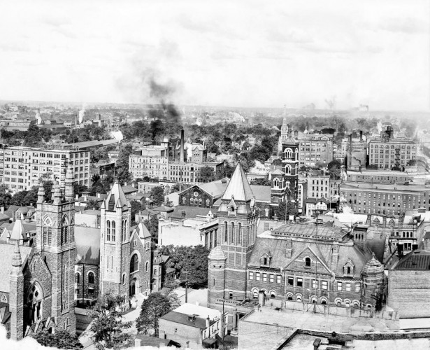 Rochester from Above, c1904