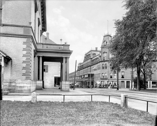 A Glimpse of Main Street, Brattleboro, c1905