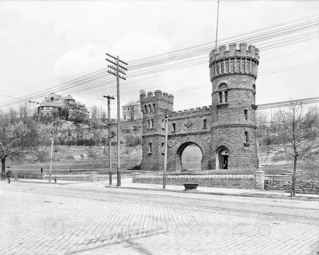 Cincinnati, Ohio, Elsinore Tower, c1905