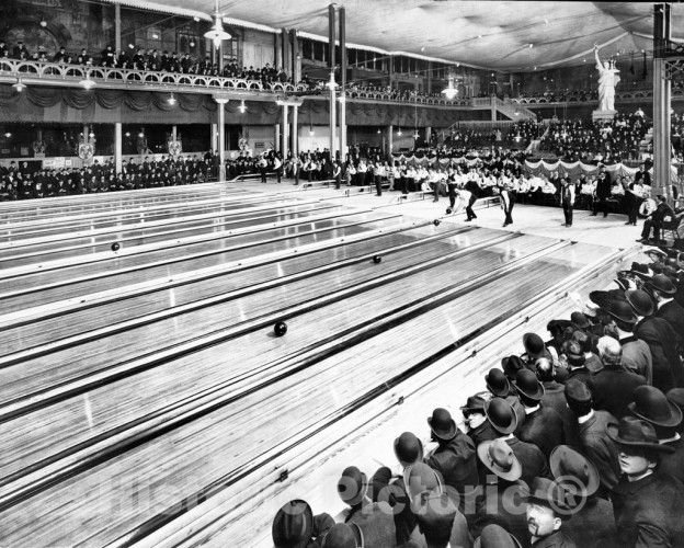 Milwaukee, Wisconsin, Bowling Tournament, c1905
