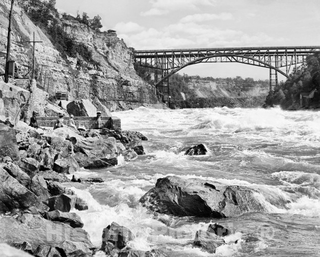 Niagara Falls, New York, Whirlpool Rapids, c1907