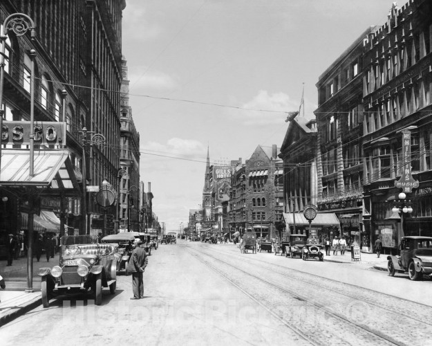 Cleveland, Ohio, East Ninth Street, c1915