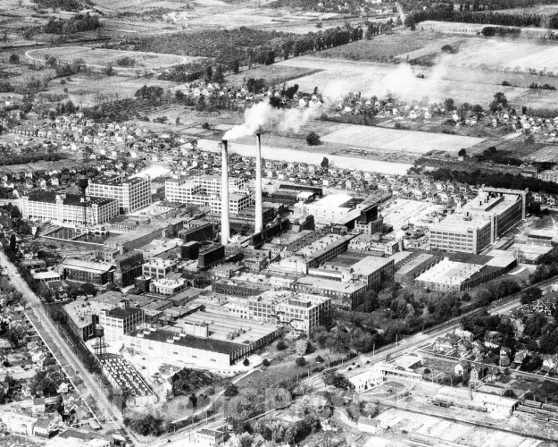 Rochester, New York, Aerial of Kodak Park, c1922