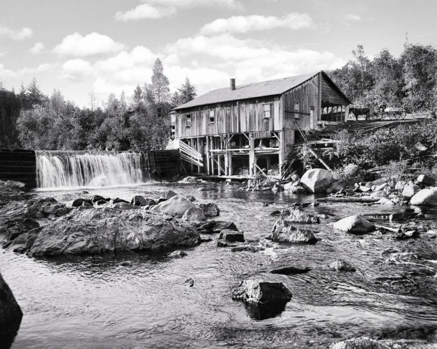 Mill on the Ausable, Keene Valley, c1903