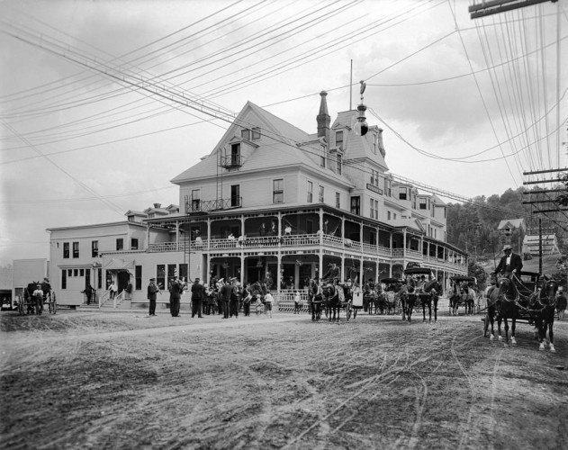 Riverside Inn, Saranac Lake, c1909