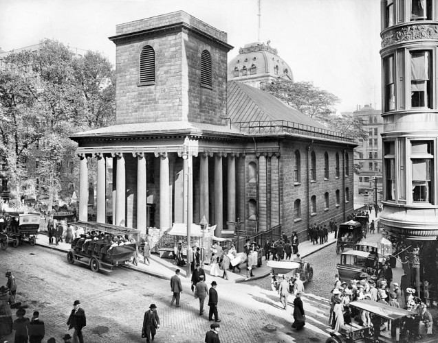 The Intersection at King’s Chapel, c1904