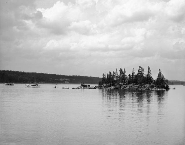 Chapel Island, Upper Saranac Lake, c1909
