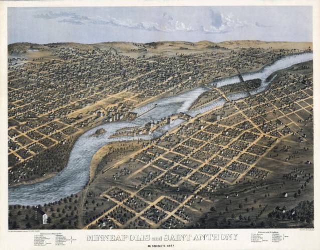 Minneapolis, c1867