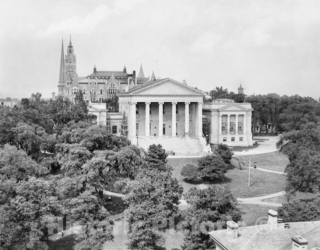 Richmond, Virginia, The Virginia State Capitol, c1908