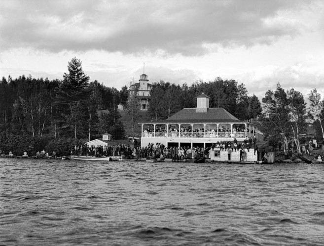 The Algonquin, Saranac Lake, c1909